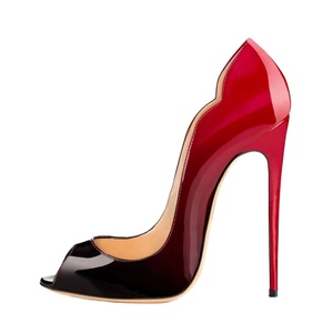 Ingrosso Scarpe Estive da <span class=keywords><strong>Donna</strong></span> con Tacco a Spillo, Peep Toe, Stile Leopardato, in Pelle Verniciata, Molto <span class=keywords><strong>Sexy</strong></span>, Dropshipping - Product Image 6