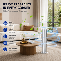 Diffuseur d'arômes électrique 1000 ml, diffuseur de parfum commercial pour hall d'hôtel, système de parfumage professionnel HVAC, grande couverture