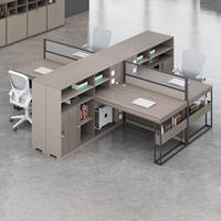 Bureau Bureau Bureau Personnel Bureau Simple Moderne Écran Station Casier Partition Employé Bureau D'ordinateur