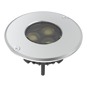Luz Decorativa para Jardín, Empotrable en Suelo, IP67, Acero Inoxidable 316, Vidrio Templado, DC12V, Personalizable - Product Image 6
