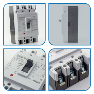 MCCB Elektronik tahan lama-High Double Breakpoint dapat disesuaikan grosir 3P 100A AC 400V SCM-125/3300 harga pabrik saklar udara - Product Image 6