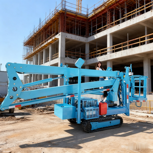 V14 15.8m tout terrain Boom Man Sky Boom Lift travail aérien chenille Boom Lift chenillé autopropulsé Spider Lift avec CE ISO - Product Image 5