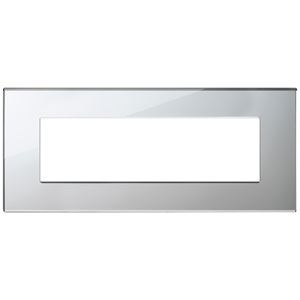 Ice Silver Wall <b>Switch</b> <b>Plate</b> 24.8 Cm Length 14.1 Cm Width 3.9 Cm Height - Product Image 1