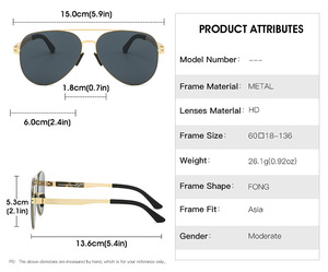 Venta al por mayor precio <span class=keywords><strong>gafas</strong></span> <span class=keywords><strong>de</strong></span> <span class=keywords><strong>sol</strong></span> conducción 2024 aleación moda doble borde Metal <span class=keywords><strong>gafas</strong></span> verano <span class=keywords><strong>gafas</strong></span> <span class=keywords><strong>de</strong></span> <span class=keywords><strong>sol</strong></span> para hombres envío gratis - Product Image 5