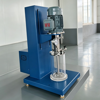 Petit agitateur de laboratoire multifonctionnel de table pour le mélange et le broyage de colorants, de pâtes cosmétiques et la préparation d'échantillons en laboratoire