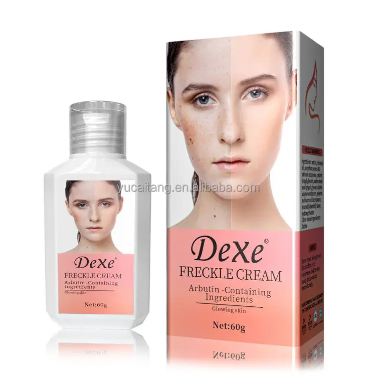 Dexe Private Label Kosmetik Perawatan Penghilang Bintik Wajah Krim Losion Alami Krim Pemutih Kulit Anti Penuaan