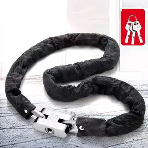 Противоугонный замок на цепь для велосипеда/мотоцикла, универсальный Квадратный замок на цепь - Product Image 2