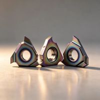 Plaquettes de coupe et de rainurage CVD PVD revêtues TGF32R TGF32L en carbure de tungstène pour outils de tournage CNC