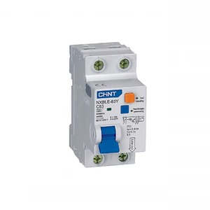 Disjoncteur différentiel Chint NXBLE-63Y RCBO C20 0.3A Protection contre les fuites à la terre 6-10kA Courbe B/C/<span class=keywords><strong>D</strong></span> 230V/400V Plastique DIN - Product Image 2
