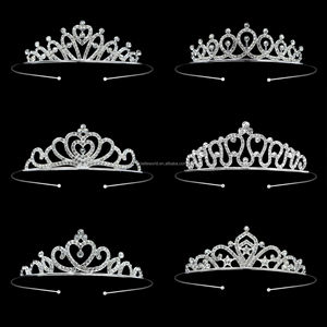 Bellworld all'ingrosso accessori per feste di compleanno per bambini corona fascia per capelli cerchio principessa per bambini tiara corona fascia per capelli per bambini - Product Image 6
