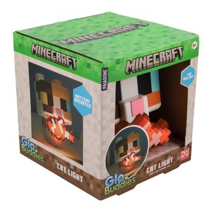 Lámpara de Escritorio Minecraft Cat GloBuddies de Plástico con Pilas AA - Product Image 2
