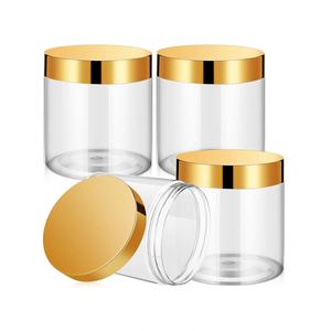 1oz 2 oz 3oz 4 oz 8 oz 15g 30g 80g 120g 250g clear Empty PET <b>Lip</b> Scrub <b>Cream</b> Jar Screw Cap Cosmetic Packaging Silk Screen - Product Image 1