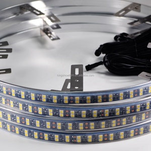 Kingshowstar Gắn LED Bánh Xe Vòng Ánh Sáng Trắng Tinh Khiết Xe Bánh Xe Ánh Sáng Với RF Điều Khiển Sáng Nhất Dual Row Quad Row Bánh Xe Đèn - Product Image 5