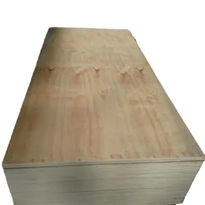 Bahan kayu lapis struktural panel kayu lapis kuning cdx setengah inci