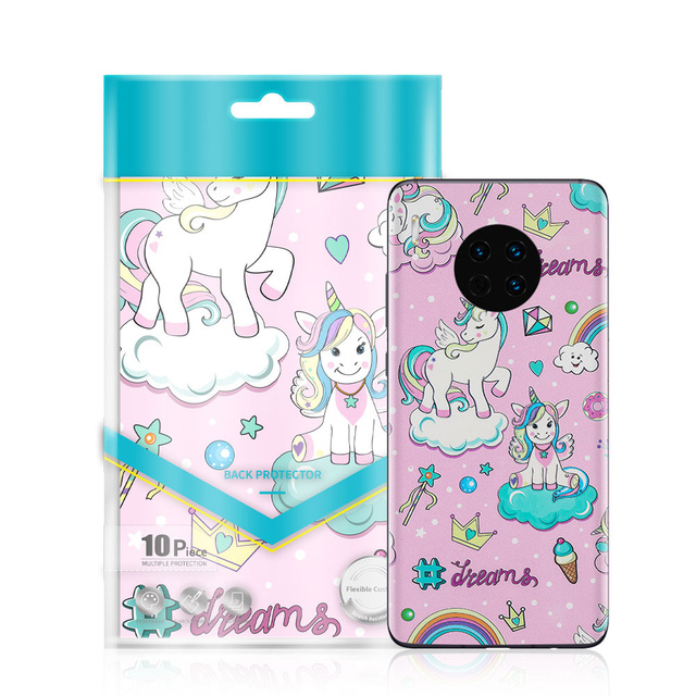 3D Relief Back Film Mobile Phone Skin Sticker Colorful Back Screen Protector Personalized Back Cover for Cutting Machine Plotter