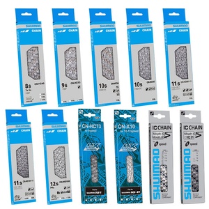 Chaîne de vélo en acier Shuimao 8-12 <span class=keywords><strong>vitesses</strong></span> avec boucle magique sangle de chaîne à vitesse variable pour VTT et vélo de route - Product Image 5