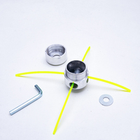 Tête de Débroussailleuse en Aluminium avec Fil de Nylon pour Tondeuse à Gazon, Pièces et Accessoires