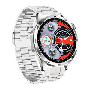 Reloj inteligente de moda de lujo de negocios multifuncional BT CALL Reloj de acero inoxidable con rastreador de ritmo cardíaco Fitness <span class=keywords><strong>Smartwatch</strong></span> para hombres - Product Image 5