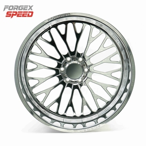 Forgex 20x10 22x10 22x12 24x14 26x12 28x12 28x14 28x16 30x12 30x14 8X170 6X139.7 Gepolijste, op maat gemaakte gesmede lichtmetalen velgen - Product Image 2