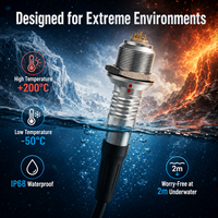 Conector UHUB Serie K 3K de 8 Pines, Resistente a la Corrosión, para Exploración de Petróleo y Gas