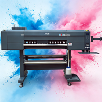 Imprimante DTF numérique 5 têtes XP600 I3200 60cm A3 pour film PET, machine d'impression DTF offset pour T-shirts, imprimante DTF à secouage de poudre