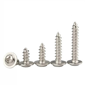 Tornillos autorroscantes de cabeza de araña de acero inoxidable 304 con collarín M2, M2.3, M2.6, M3, M4, M1.2, M1.5, M2 x 6mm - Product Image 4