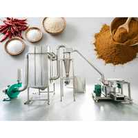Micro-broyeur automatique à économie d'énergie avec pompe et moteur pour la transformation alimentaire, équipement de broyage ultra-fin, performance stable