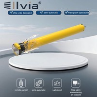 Persianas Enrollables Motorizadas Personalizadas Ilvia, Sistema de Cortinas Eléctricas, Persiana Exterior Opaca con Cierre
