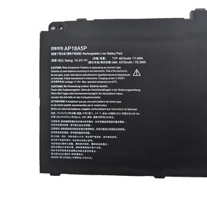 Batería Recargable para Portátil AP18A5P 71.9Wh de Venta al Por Mayor de Fábrica para Acer ConceptD 9 Pro CN917-71P CN917-71 - Product Image 4