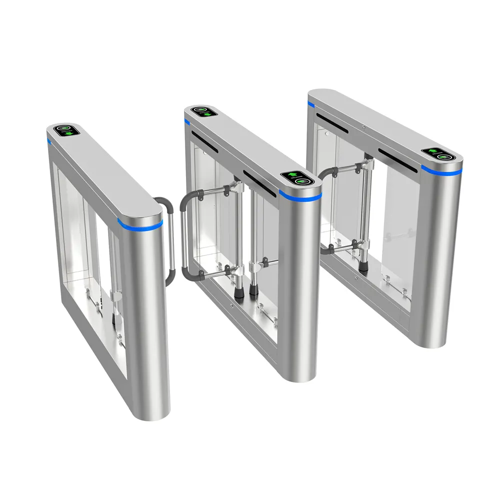 Gate Smart Card Supermarket Barrier Automatic Opening Swing Turnstile Access Control System