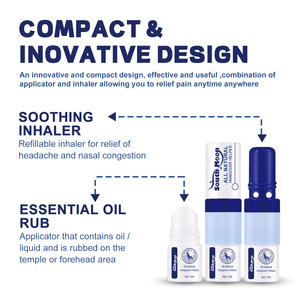 Baume inhalateur nasal à base de plantes en gros, marque privée, aide naturelle contre la gueule de bois, produit de soin personnel et de beauté - Product Image 3