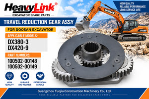 Engranaje de Reducción de Traslación Doosan DX380-3 DX420-9, Componente de Transmisión para Excavadora, Pieza de Repuesto - Product Image 4