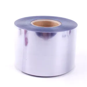 HSQY Rigid plastic PVDC/PVC film for pharma packaging Clear pvc pvdc pharmaceutical packing film for blister pack