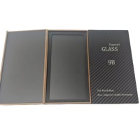 Fabricant OEM Boîte magnétique noire imprimée personnalisée pour le verre Boîte d'emballage de stockage de mode recyclable avec insert en EVA