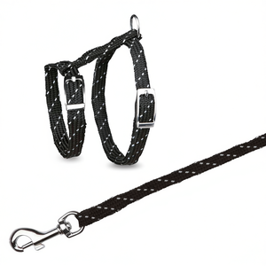 Conjunto de arnés y correa reflectantes de nailon para gatos, colores surtidos, talla 0 - Product Image 3