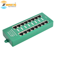 Panneau de brassage PoE Gigabit 8 ports ZQ, avec mode actif à négociation automatique, injecteur PoE pour point d'accès, caméra PoE