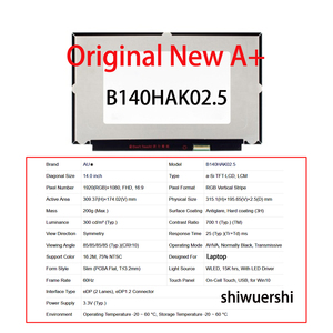14" Laptop LCD-schermpaneel 1920*1080 EDP 40pins B140HAK01.1 B140HAB03.2 B140HAB03.1 B140HAN06.A B140HAN01.0 HW2A B140HAK02.5 - Product Image 4
