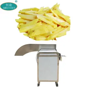 Industrial Fried Potatoes Cut Machinery Finger French Fries Cutter Fast Cutting Potato Fries Cutting Machine