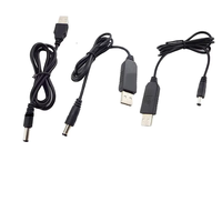 Cable de Carga Rápida USB 3.1 Tipo-C Macho a Hembra DC 5.5X2.5mm 0.2m, Trenzado de PVC, Cobre Puro, 3A, para Teléfono Móvil IOS, Cámara, Banco de Energía