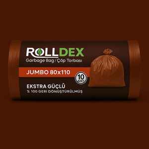 Sac poubelle à fermeture éclair noir écologique en plastique LDPE recyclé résistant pour l'emballage alimentaire industriel et domestique avec soufflet supérieur à fermeture éclair - Product Image 1