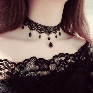 Collana Girocollo a Catena Vintage Gotica da Donna con Ciondolo a Farfalla Personalizzato Stile Punk Massiccio Materiale Principale Lega - Product Image 3