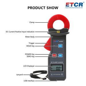 Etcr em6300d độ chính xác cao và ổn định ô tô kẹp hiện tại mét cho ô tô Đại Tu - Product Image 6