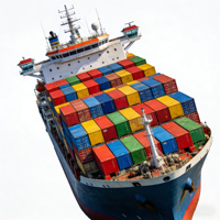 Expédition maritime LCL + Transport routier depuis la Chine vers le Canada/États-Unis, service DDP/DDU, transporteur COSCO, dédouanement, assurance, 24h/24 et 7j/7