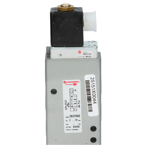 SOLENOID Series Angle Structure Gas Soft <b>Seal</b> 5/2 Sol/spg (120Vac) 2-10BAR Model 2637050 - Product Image 4
