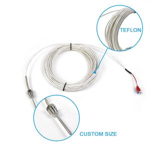 ثيرموكبل من النوع K من الفولاذ المقاوم للصدأ 316 من لايوان، ثيرموكبل من النوع K بتصميم ODM مع دبابيس دائرية مجدولة قابلة للتمديد - Product Image 5