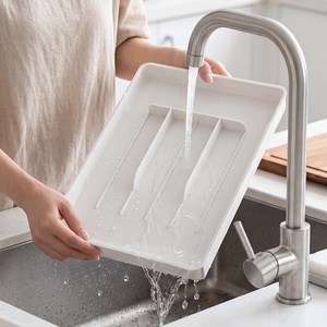 Contenedores de Almacenamiento para el Hogar, Gran Venta en el Mercado Japonés, Precio de Fábrica, Organización del Hogar, Bandeja Expandible para Cubiertos de Cocina - Product Image 2