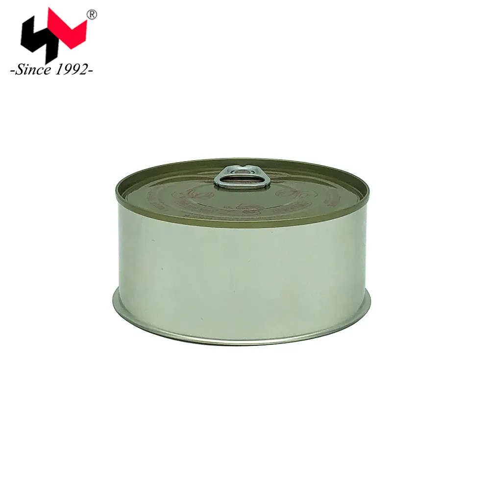 99mm round tin can empty metal food tin cans for beef meat ready to eat food packing