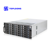 S465-24 4U 24 Bay Rack Mount Computer Case Hot Plug Storage Server Chassis 4U Server Case Support E-ATX Motherboard