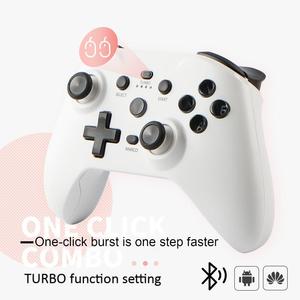 Nintendo Switch P4 Android用NS21ワイヤレスジョイスティックコントローラーゲームホイールステアリング対応PC-マルチプラットフォームコントローラー - Product Image 4