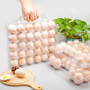 SYY 6 8 10 12 15 18 20 25 30 materiale per animali domestici a conchiglia coperchio vassoio separazione riciclabile per uso supermercato e fattoria - Product Image 5